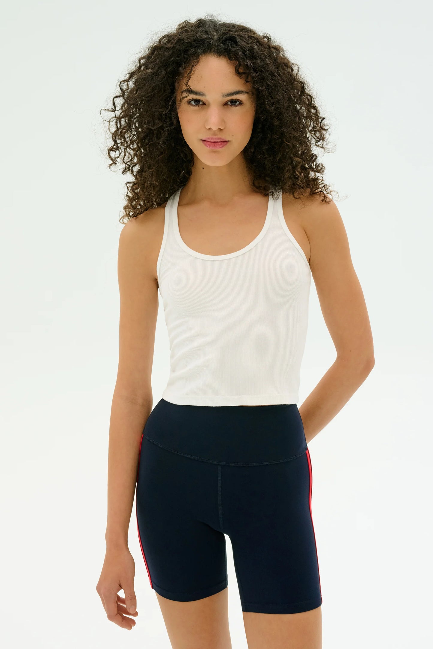 ASHBY RIB CROP TANK