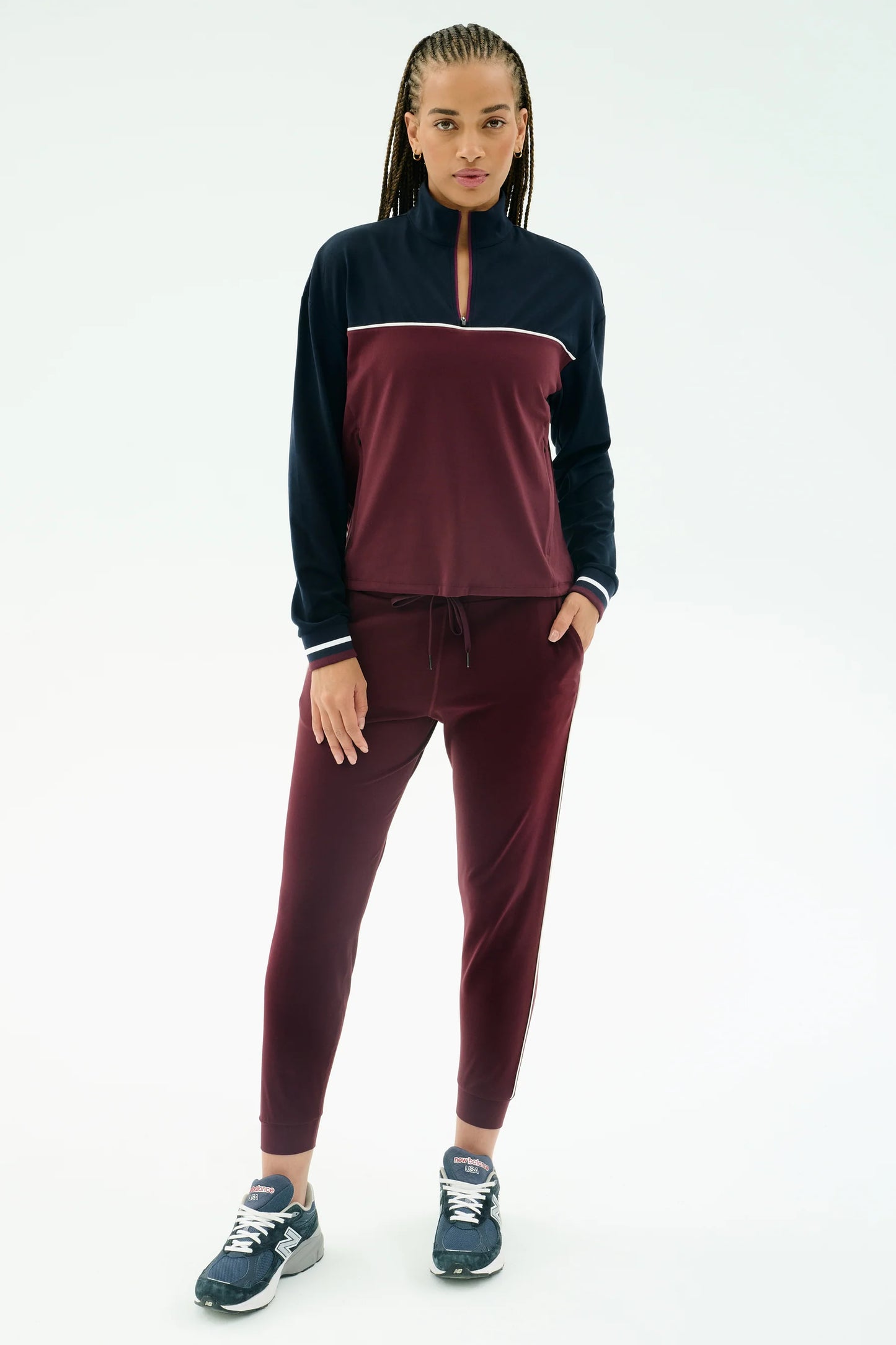 MILLIE AIRWEIGHT HALF ZIP