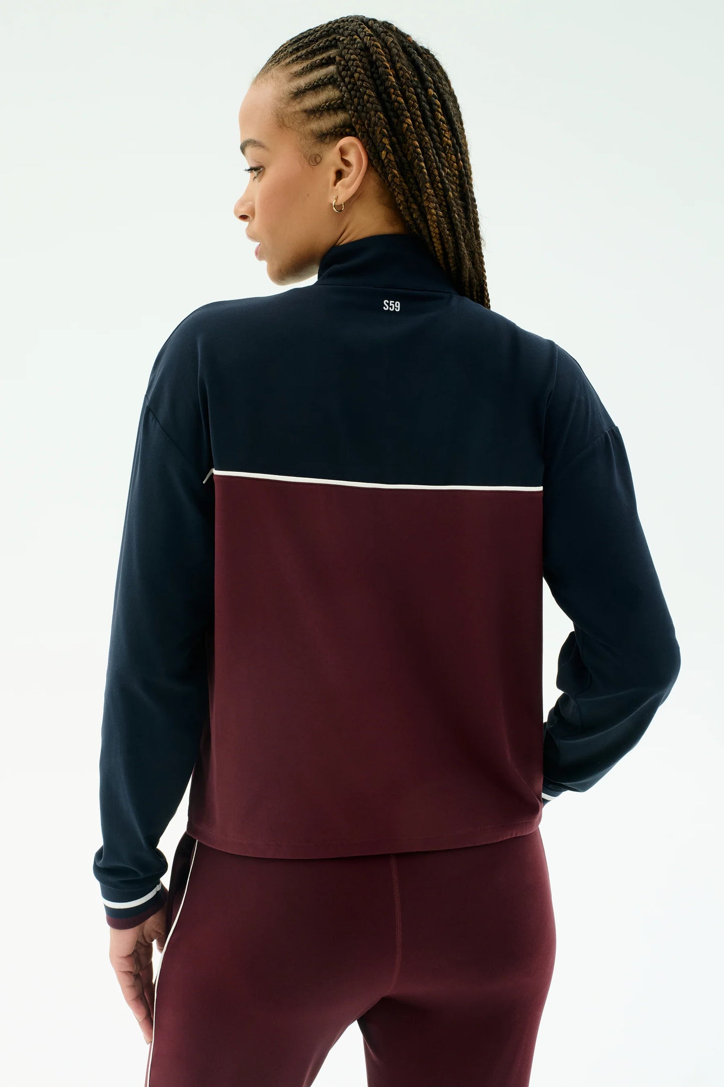 MILLIE AIRWEIGHT HALF ZIP