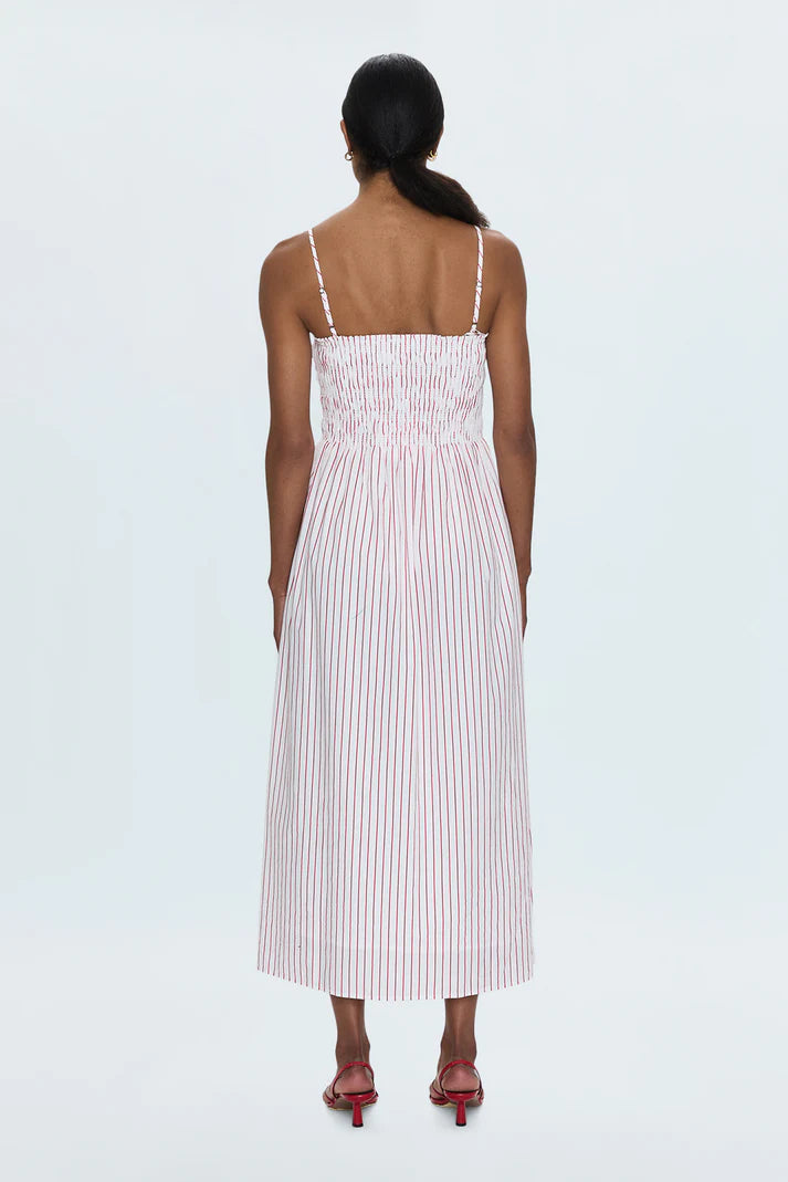 BIANCA SHIRRED BODICE DRESS