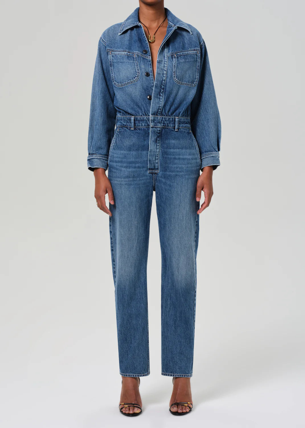 SOLENE POLISHED JUMPSUIT