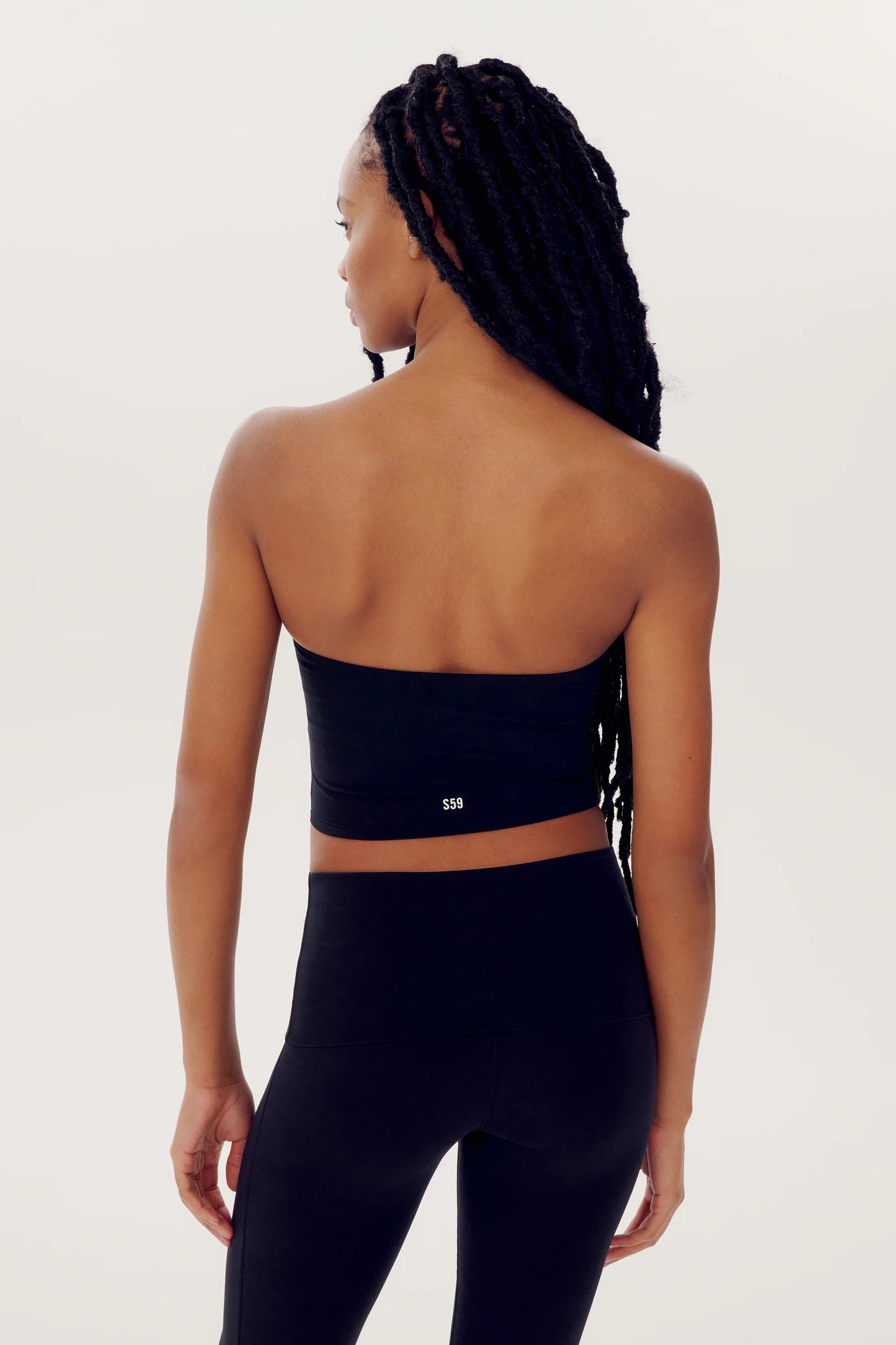 HAZEL AIRWEIGHT CROP BANDEAU