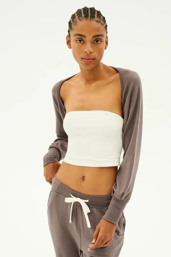 SUE FLEECE SHRUG