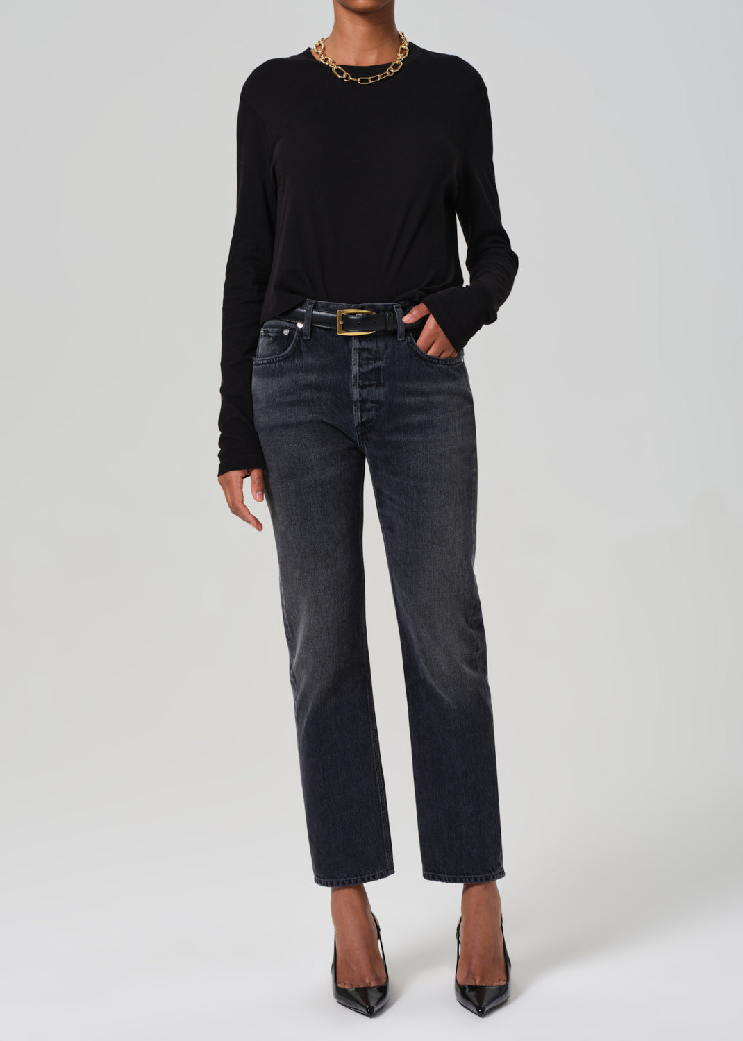 SABINE CROPPED LONG SLEEVE
