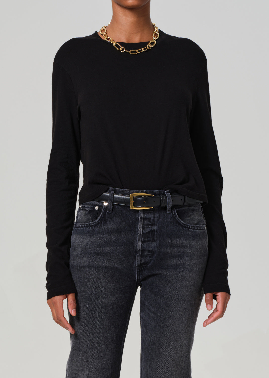 SABINE CROPPED LONG SLEEVE