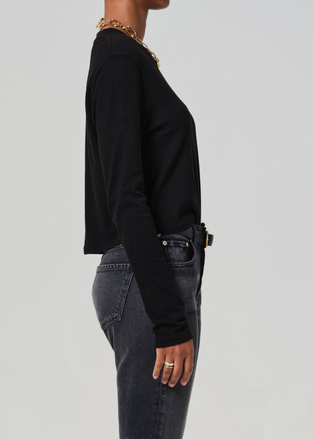 SABINE CROPPED LONG SLEEVE