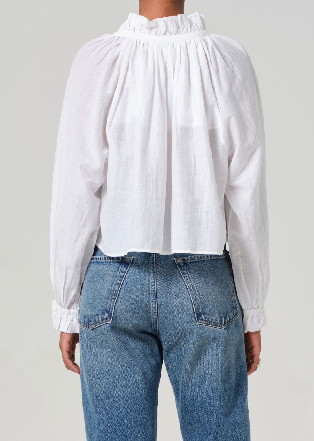 IRIS RUFFLE TOP