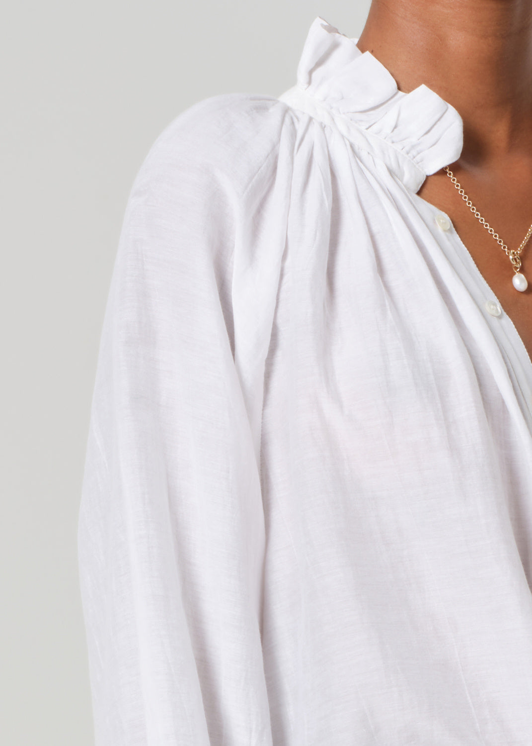 IRIS RUFFLE TOP