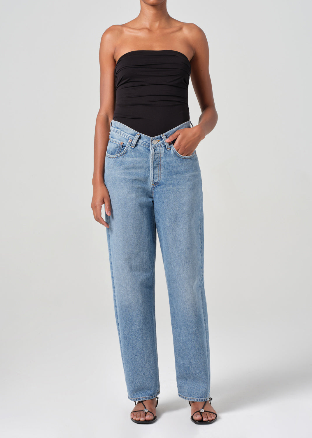 V-WAIST BAGGY IN FAIRWAY