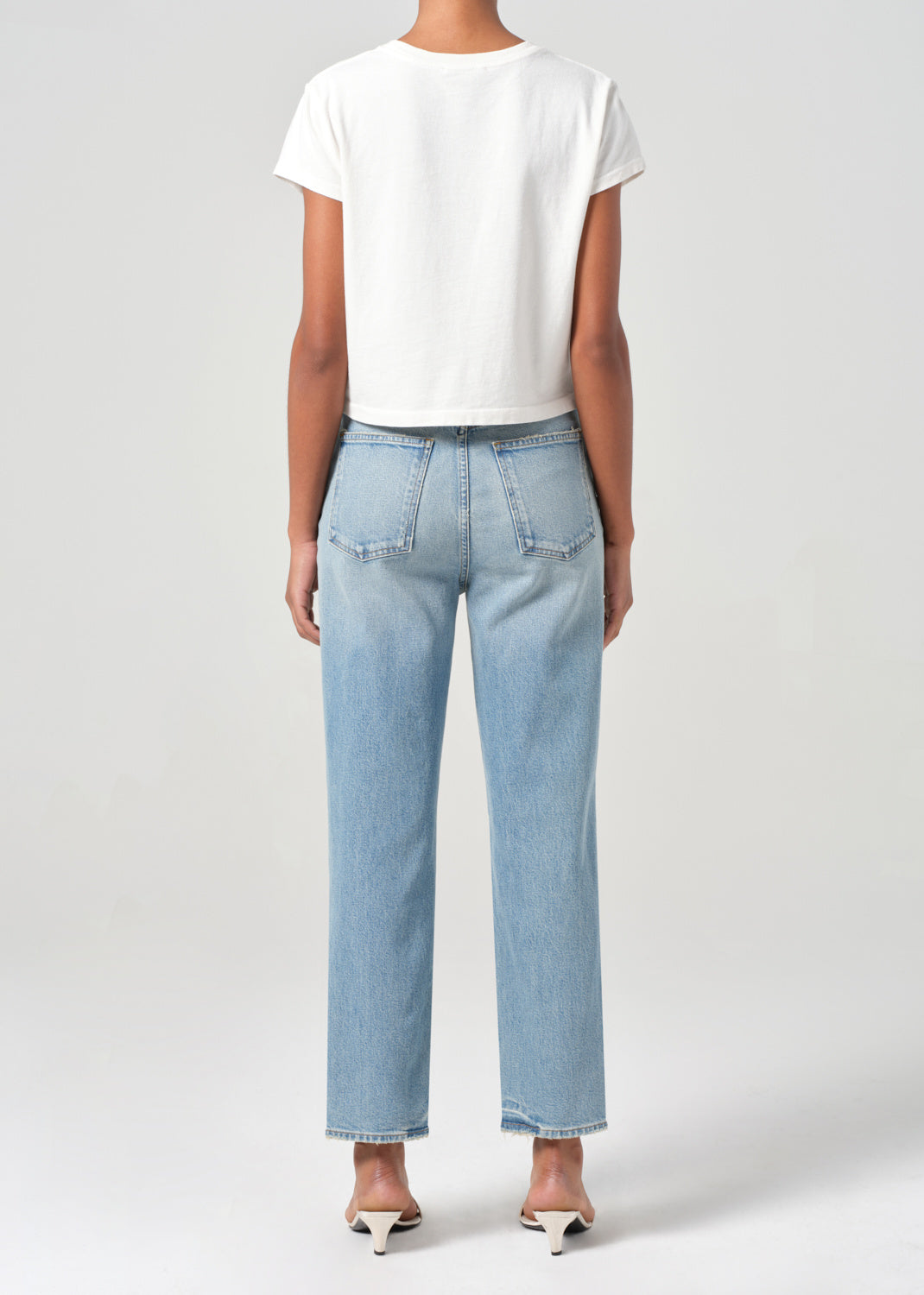 90'S PINCH WAIST CROP IN RIPPLE