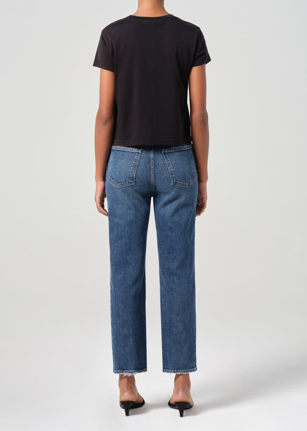 90'S PINCH WAIST CROP IN SOLACE