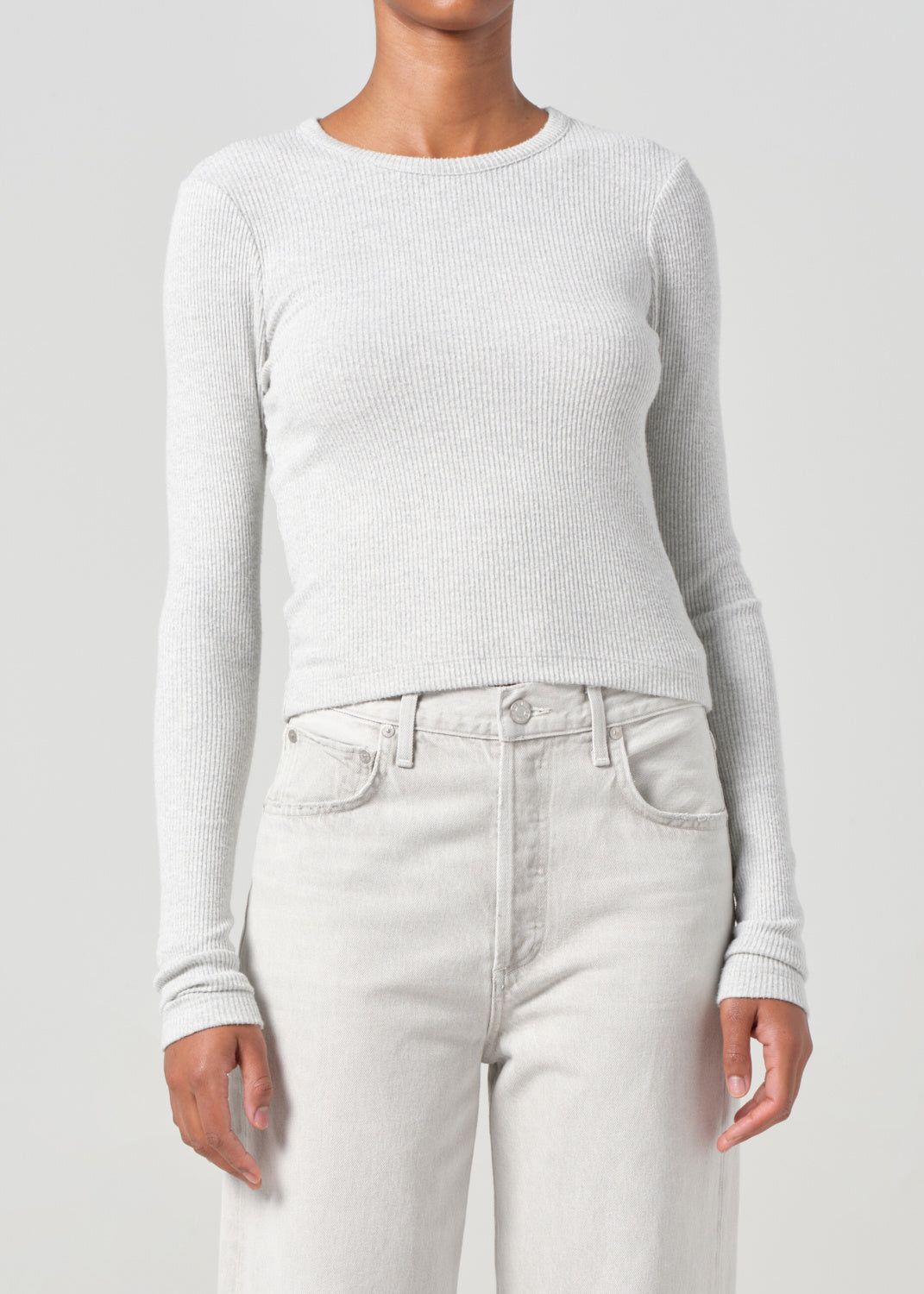 ALMA SHRUNKEN CREW NECK