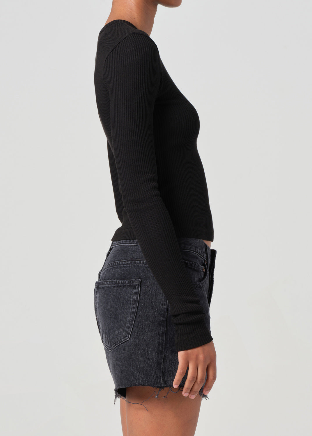 ALMA SHRUNKEN CREW NECK