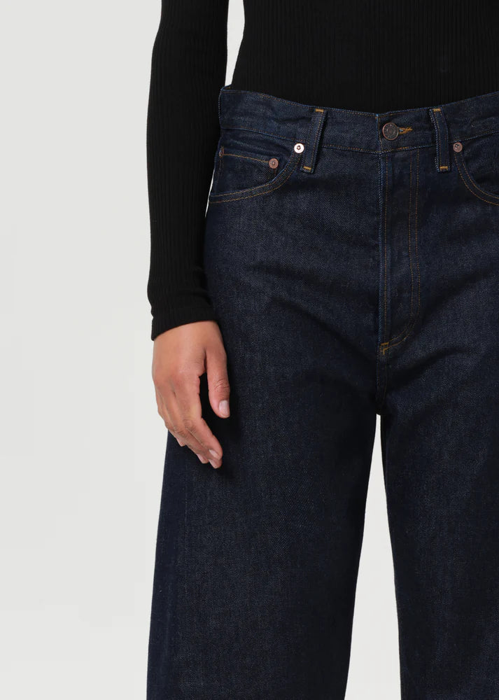 LUNA PIECED JEAN IN RINSE