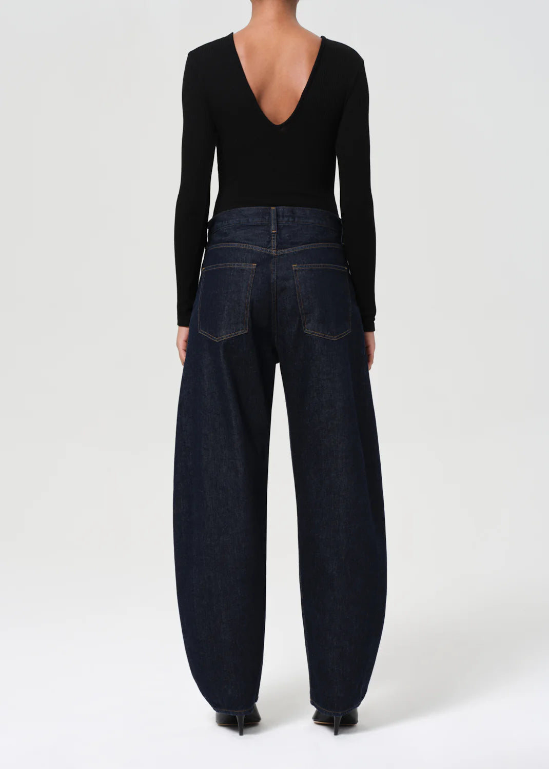 LUNA PIECED JEAN IN RINSE