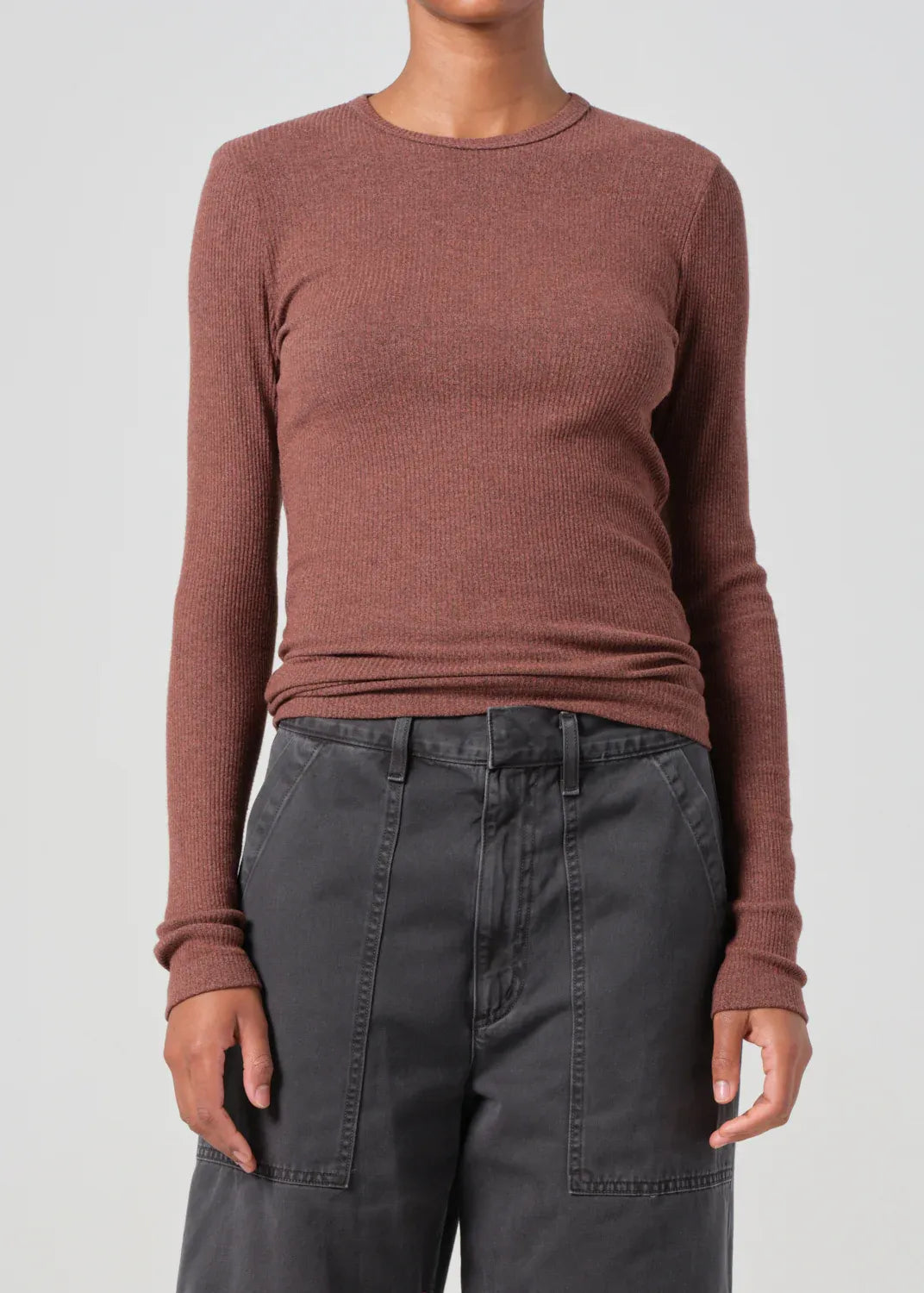 DELPHI SLIM TEE GINGERSNAP