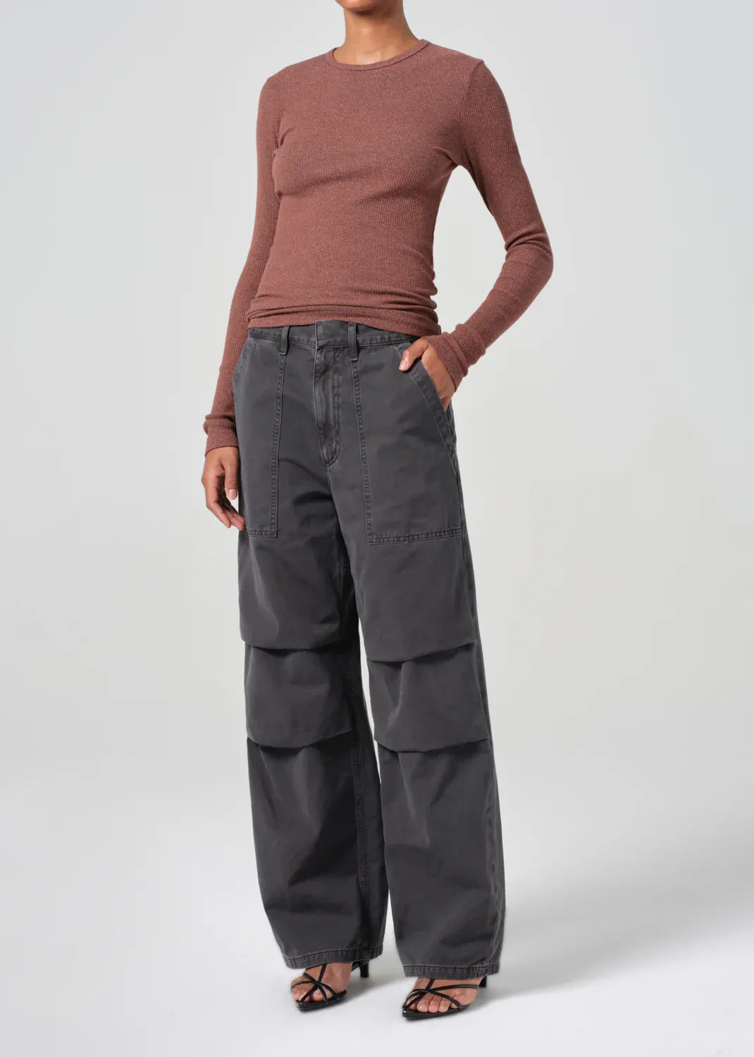 DELPHI SLIM TEE GINGERSNAP