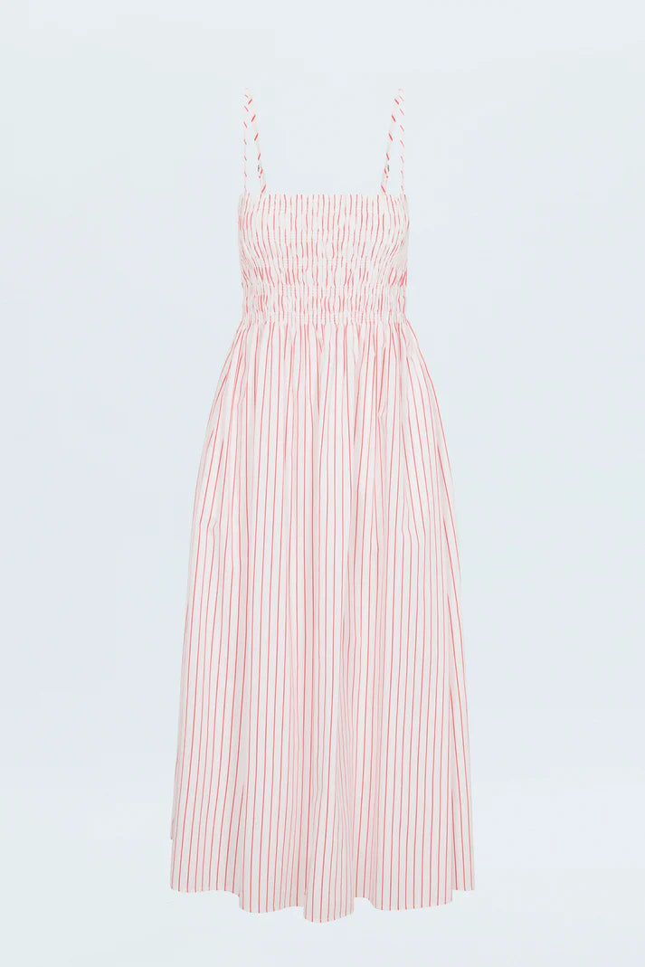 BIANCA SHIRRED BODICE DRESS