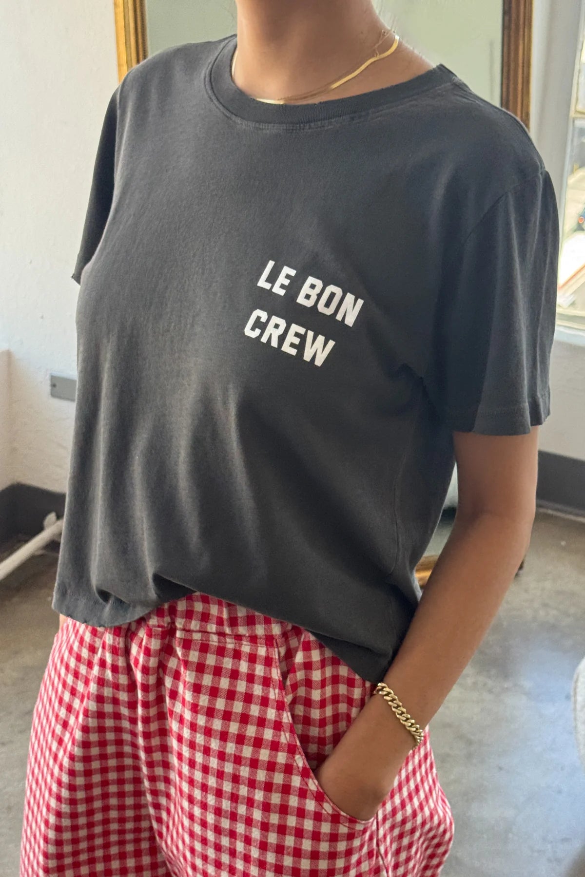 DARLING TEE WITH LE BON CREW