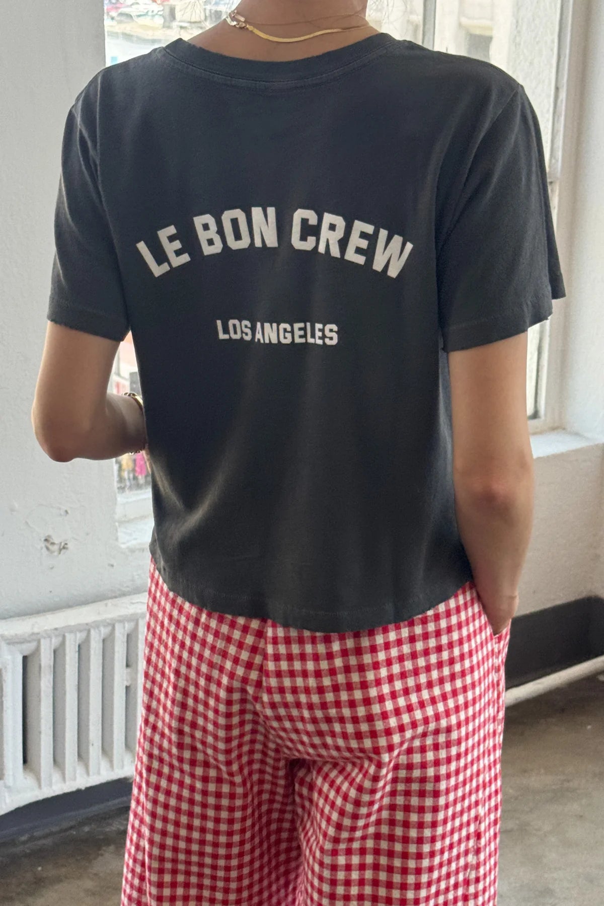DARLING TEE WITH LE BON CREW