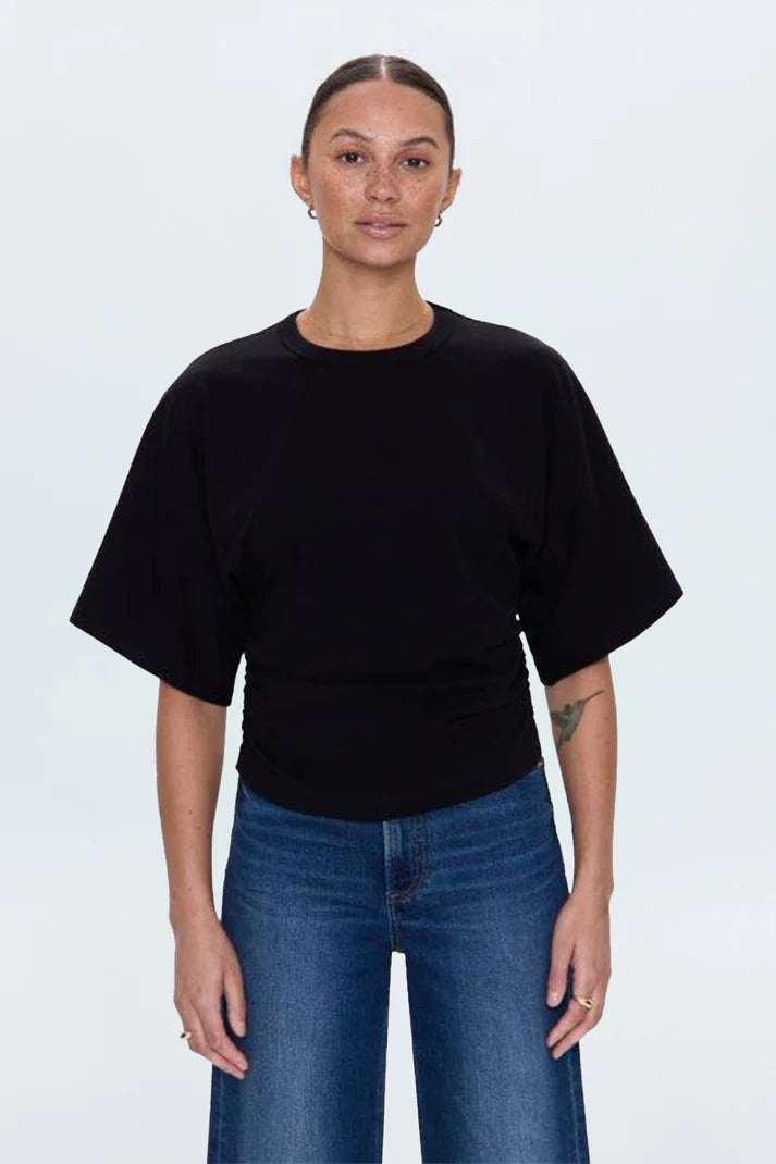 VERONICA KIMONO SLEEVE FITTED TEE