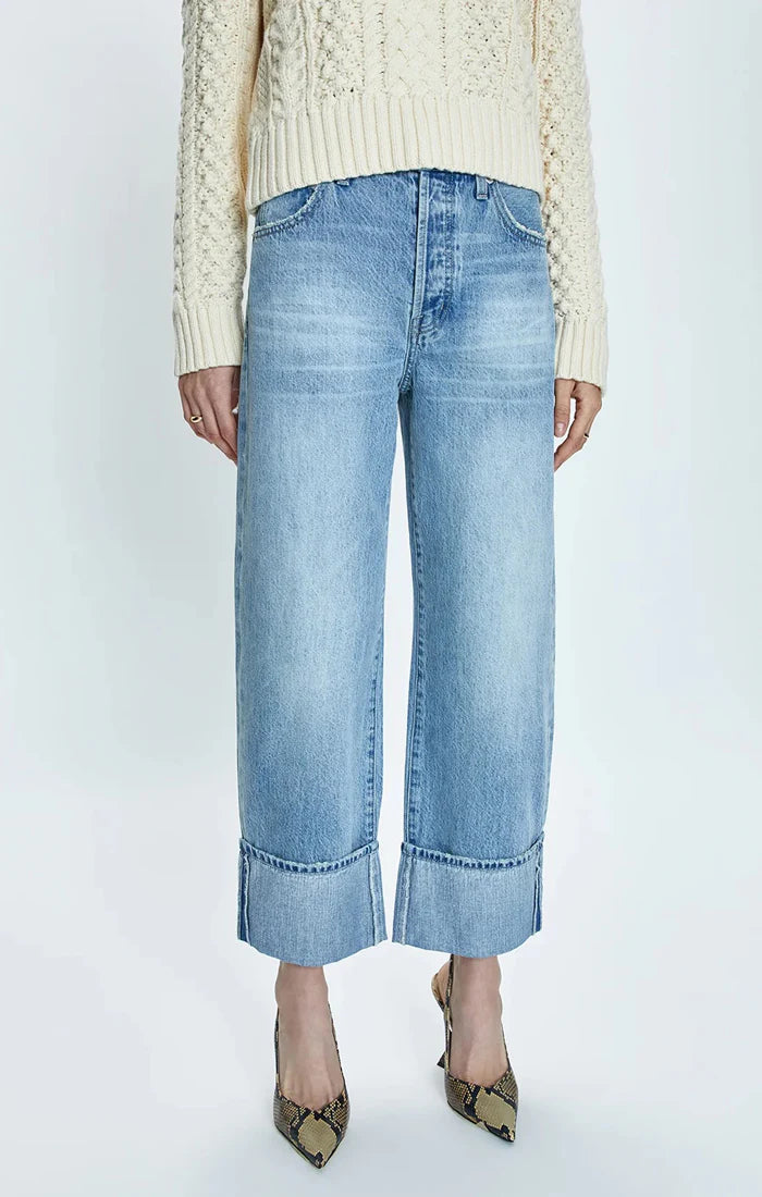 RYDER HIGH RISE CUFFED STRAIGHT