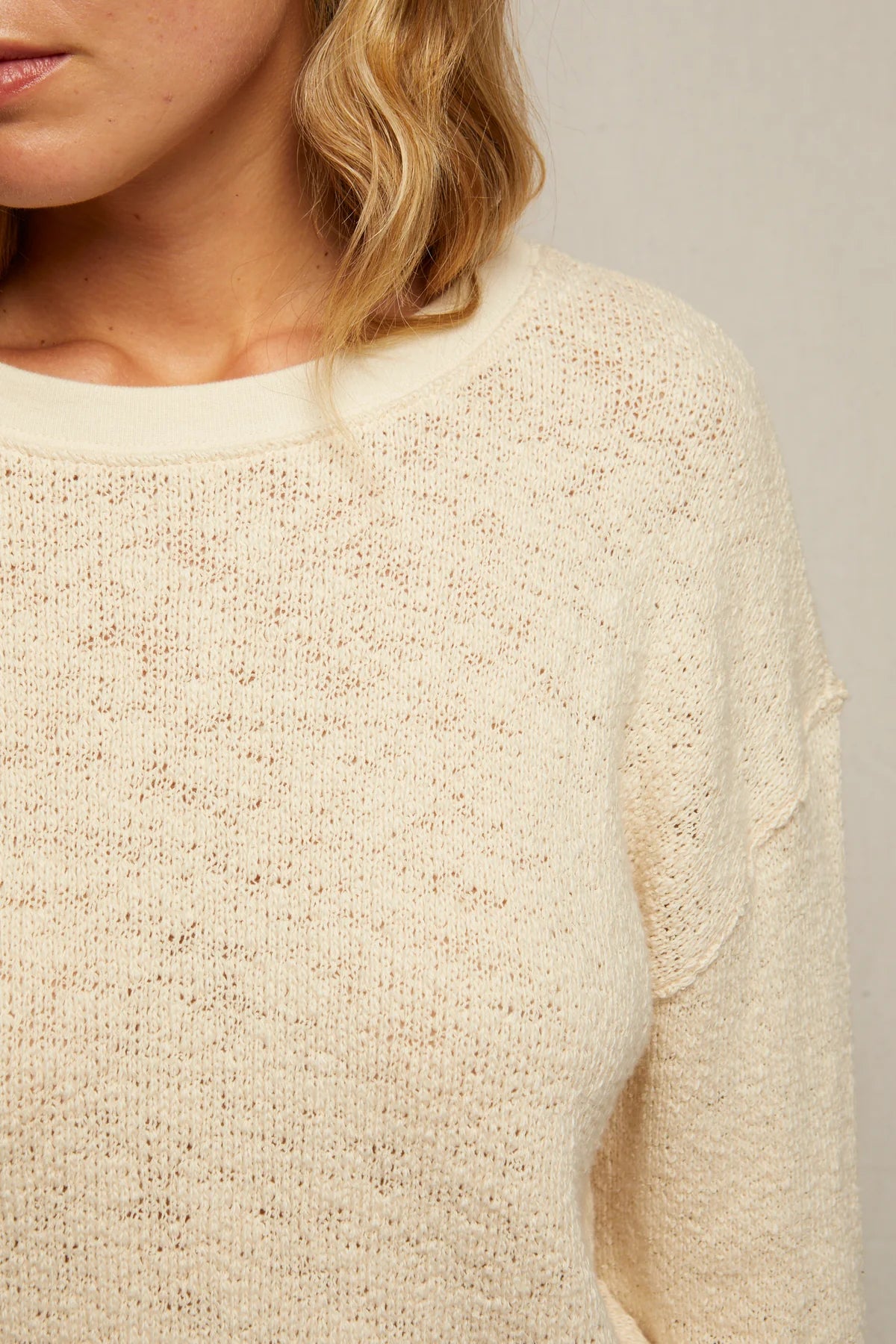 JULIETTE COTTON SWEATER