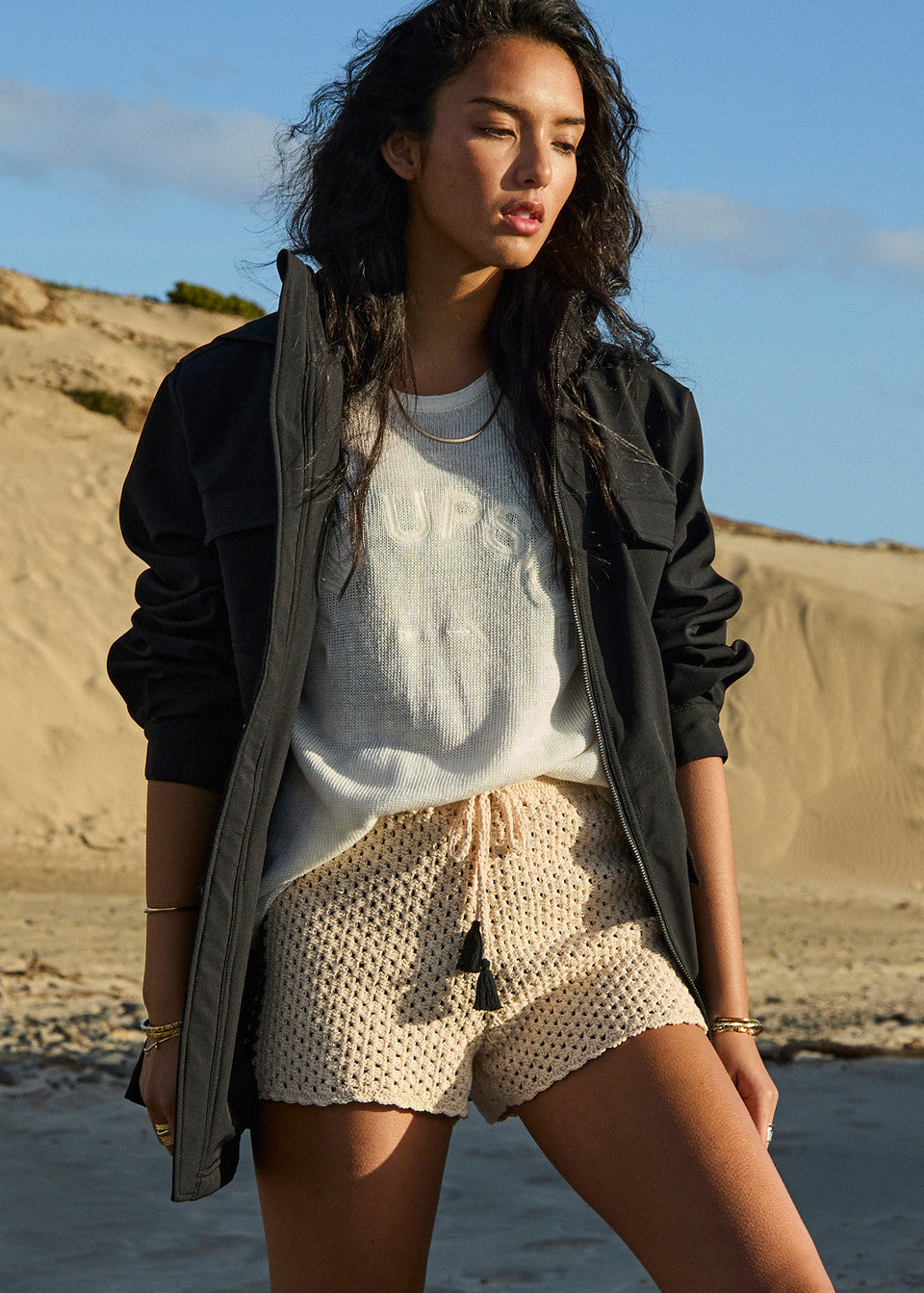 LUMINARY CROCHET HALI SHORT