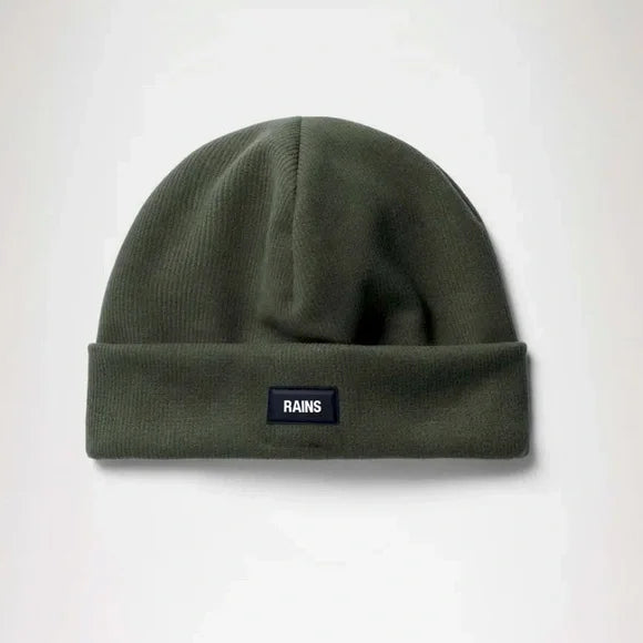 RIBBED FLEECE BEANIE