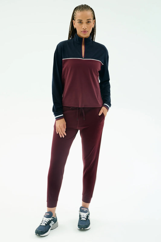 MILLIE AIRWEIGHT HALF ZIP