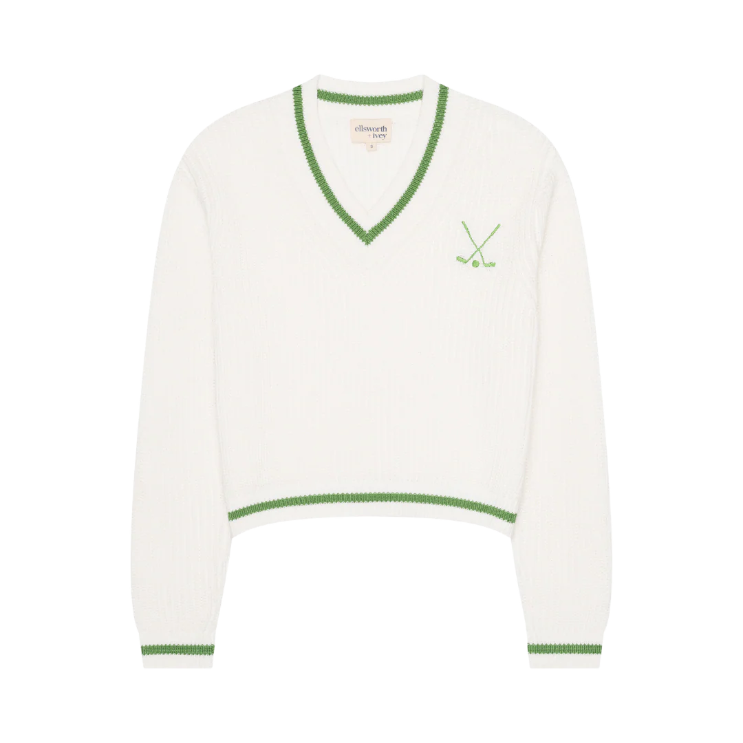 GOLF CLUBS BROOKE VARSITY SWEATER