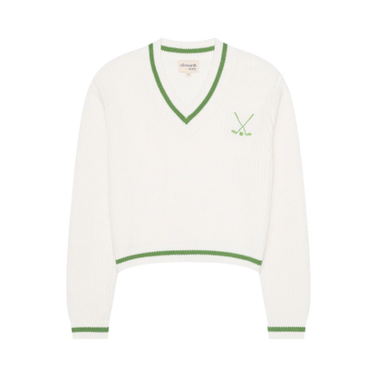 GOLF CLUBS BROOKE VARSITY SWEATER