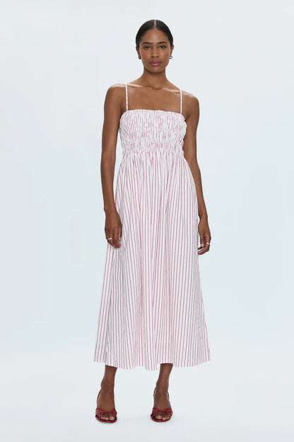BIANCA SHIRRED BODICE DRESS