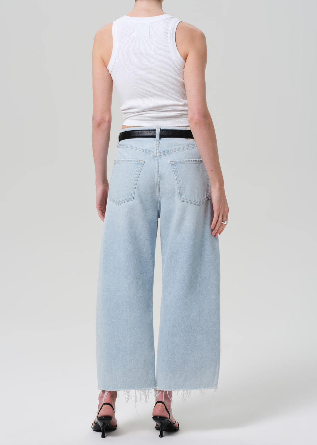 AYLA RAW HEM CROP ALLIER