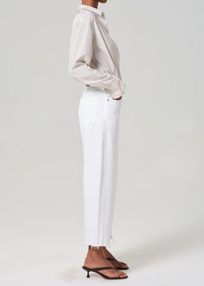 AYLA RAW HEM CROP IN HARLOW