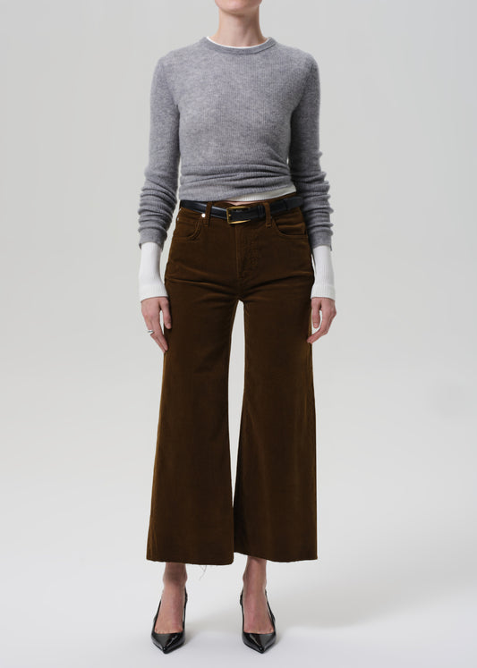 LYRA WIDE LEG CROP IN CORD