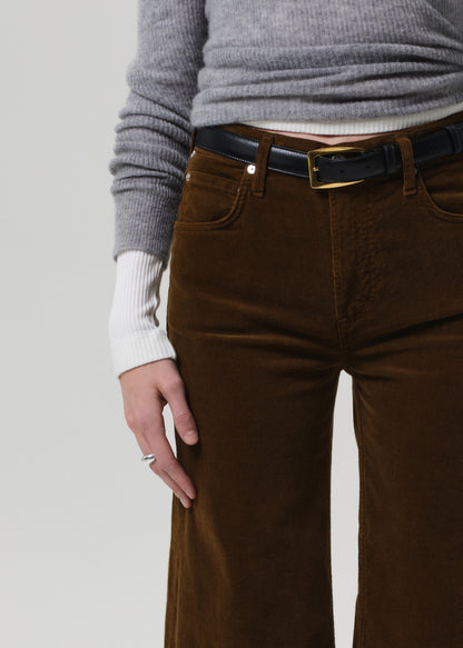 LYRA WIDE LEG CROP IN CORD