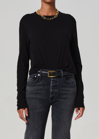 SABINE CROPPED LONG SLEEVE