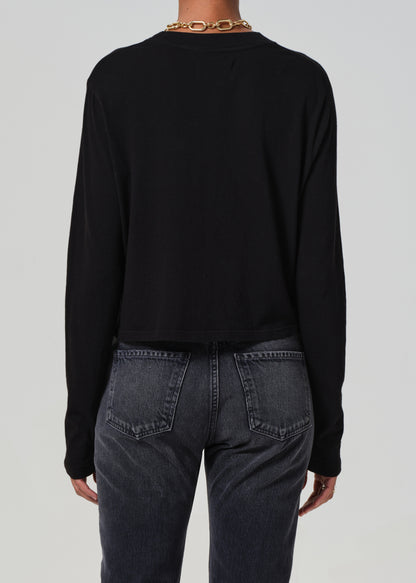 SABINE CROPPED LONG SLEEVE