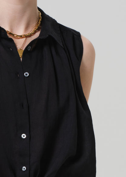 SLEEVELESS AMBROSE TOP
