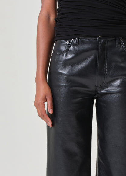 REN HIGH RISE IN RECYCLED LEATHER