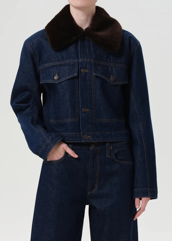 WALKER JACKET IN RINSE