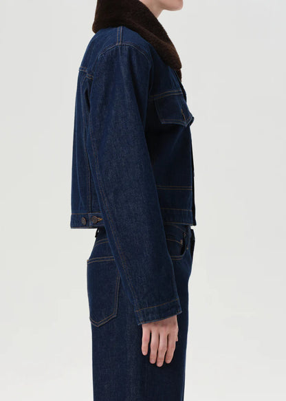 WALKER JACKET IN RINSE