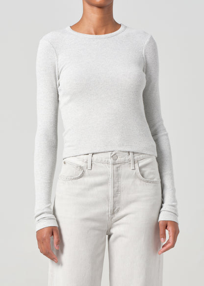 ALMA SHRUNKEN CREW NECK