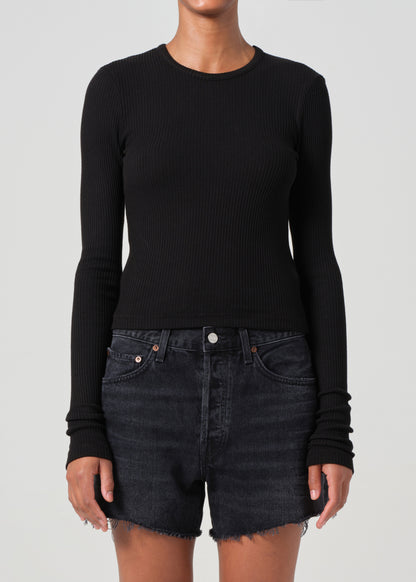 ALMA SHRUNKEN CREW NECK