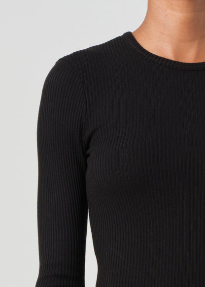 ALMA SHRUNKEN CREW NECK