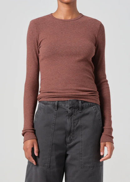 DELPHI SLIM TEE GINGERSNAP