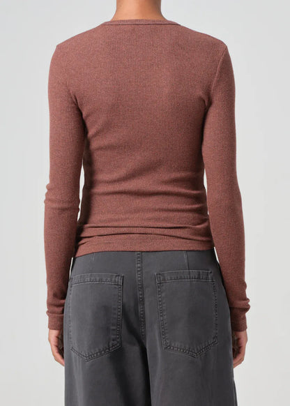 DELPHI SLIM TEE GINGERSNAP