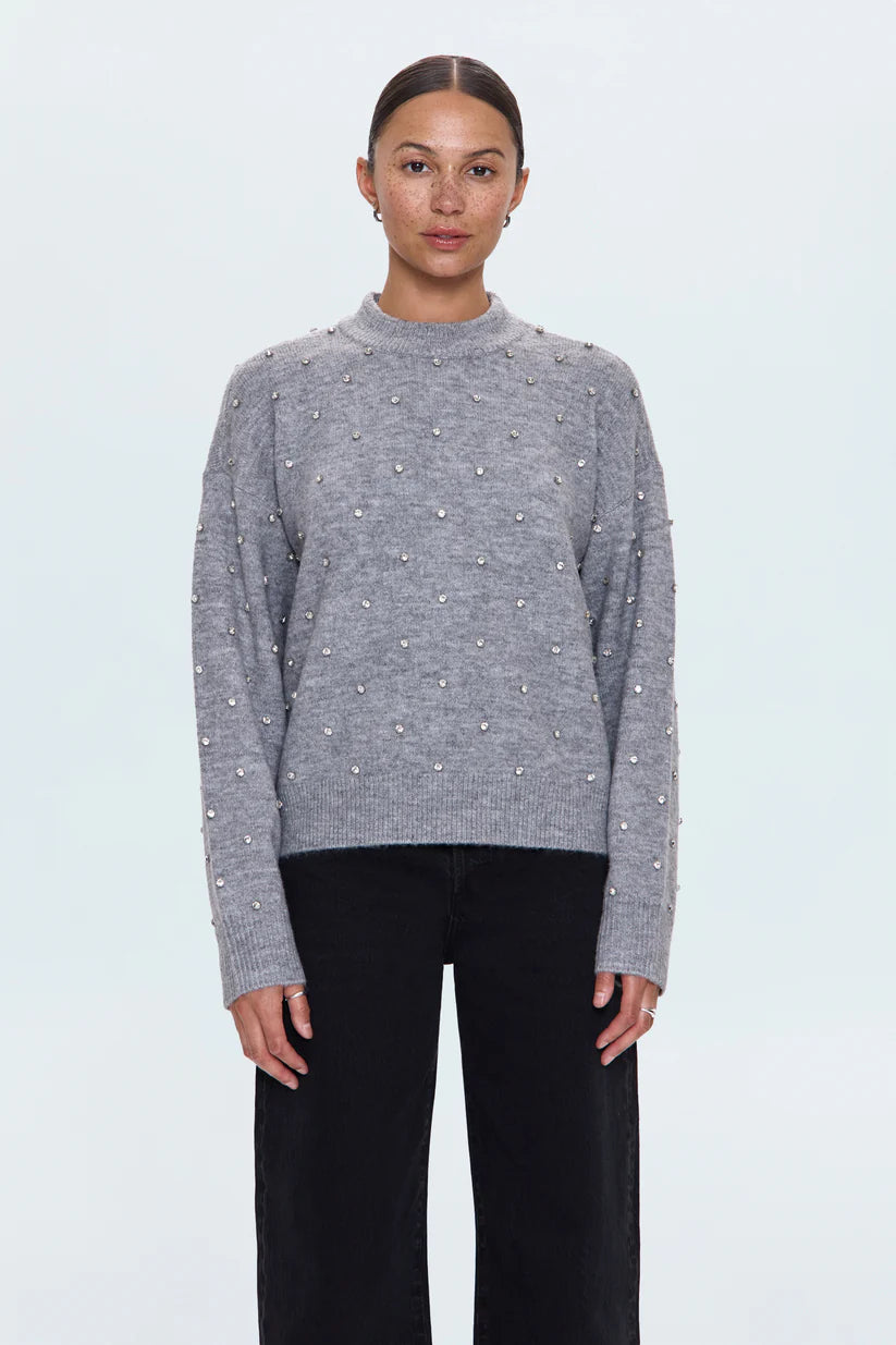 AURA RELAXED CREW NECK SWEATER