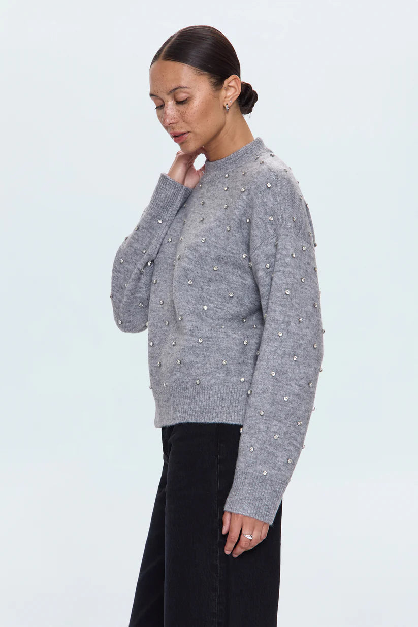 AURA RELAXED CREW NECK SWEATER